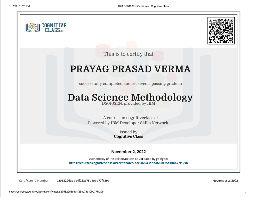 Data Science Methodology